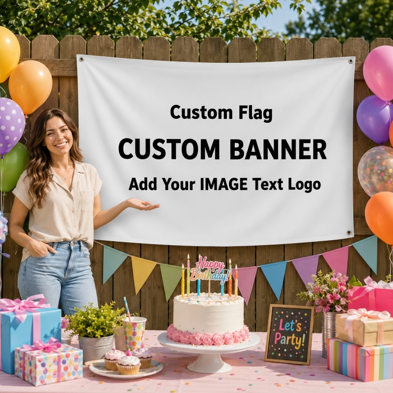 Christmas Throw Blanket - Gepersonaliseerd wandkleed met aangepaste foto en