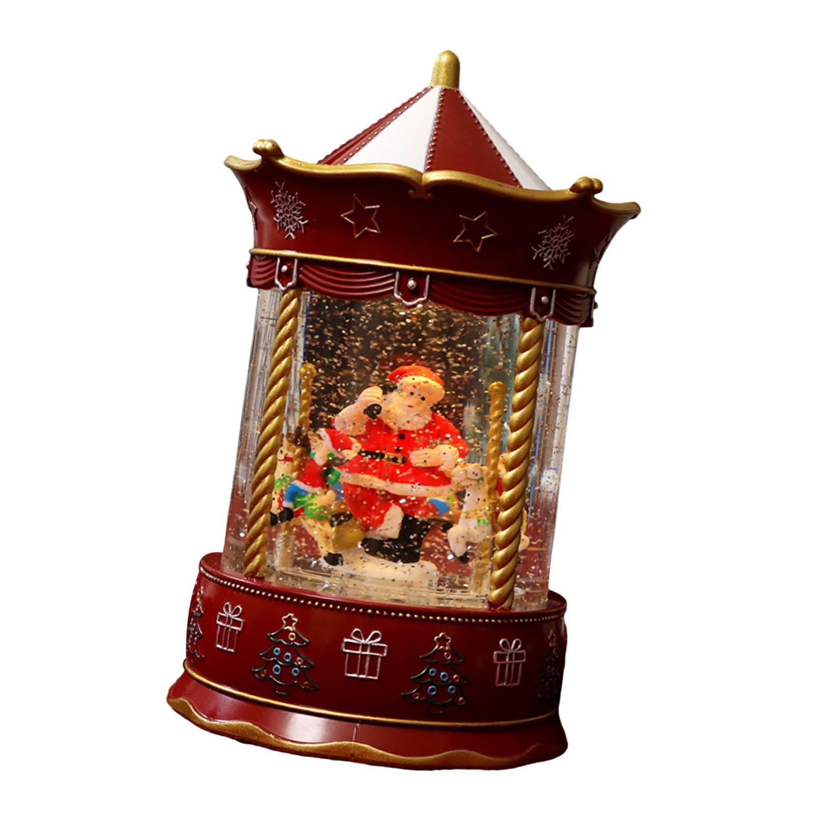 Snow Globe Musical - Kerstmuziek Sneeuwbol Kerstdecoratie Muziekdoosje Kerst Tafeldecoratie