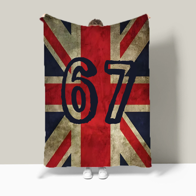 Christmas Throw Blanket - Union Jack Vlag Meme Nummer 