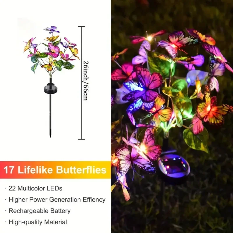 Solar LED-vlindertuinverlichti - Christmas Lights Outdoor recensie en prijs