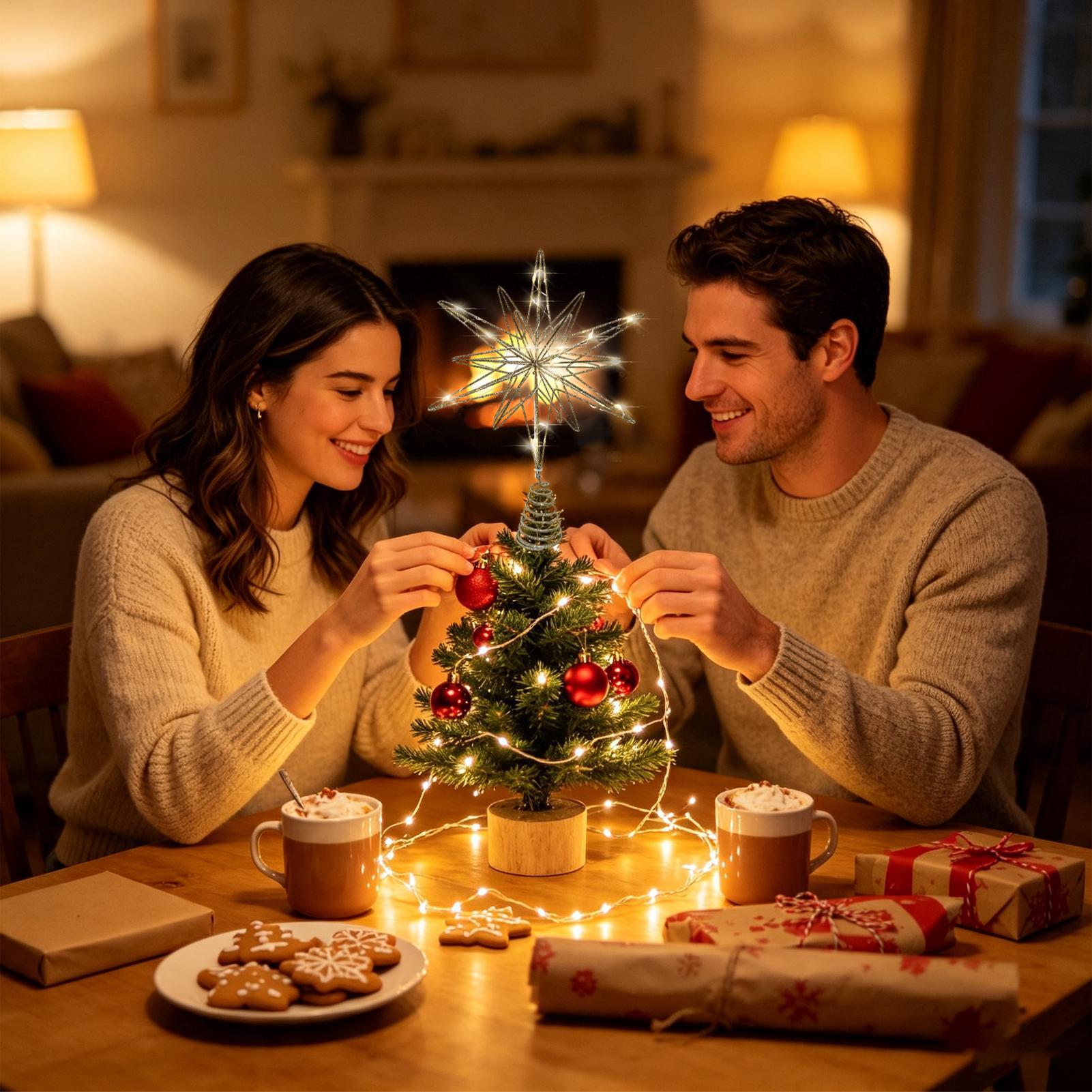 Sterrenboomtopper met verlicht - Star Tree Topper recensie en prijs