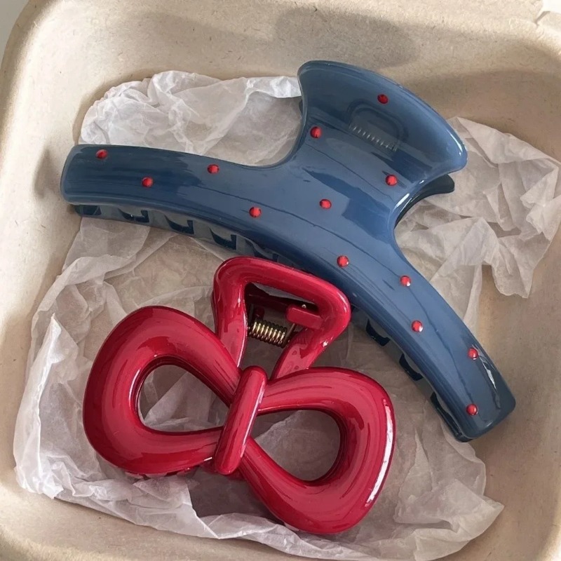 2 stuks dames vintage rode pol - Ribbon Bow Gift recensie en prijs