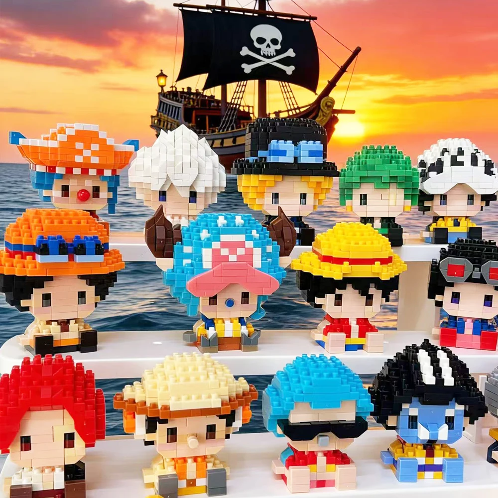 Animefiguurmodel Luffy 3D Mini - Lego Set Technic recensie en prijs