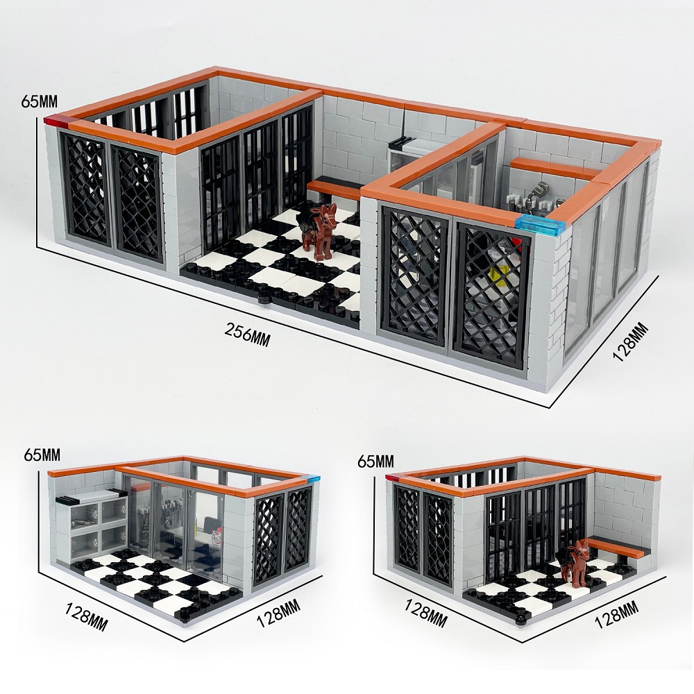 302PCS Gevangenis Stad Politie - Lego Set Creator recensie en prijs