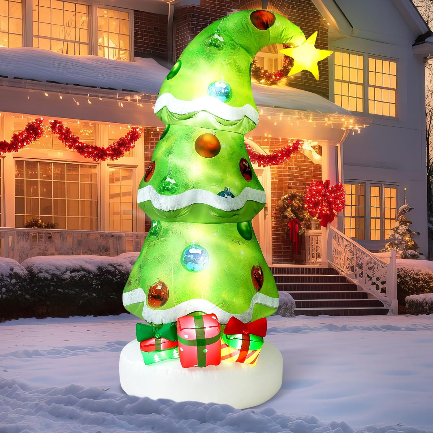 6,9ft Kerst Buiten Opblaasbare - Christmas Lights Outdoor recensie en prijs