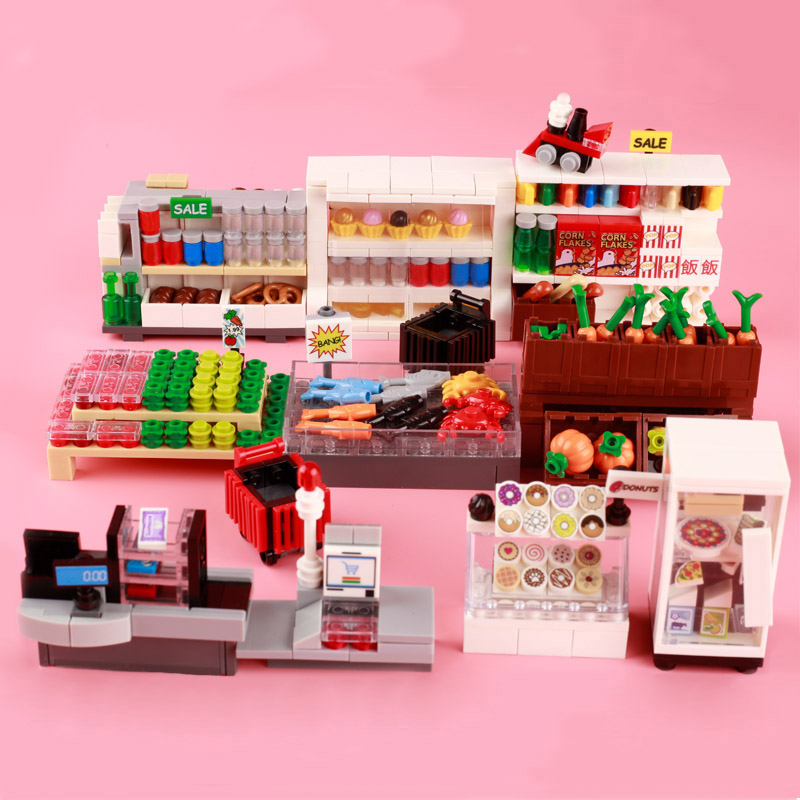 Moc Stad Supermarkt Bouwstenen - Lego Set Creator recensie en prijs