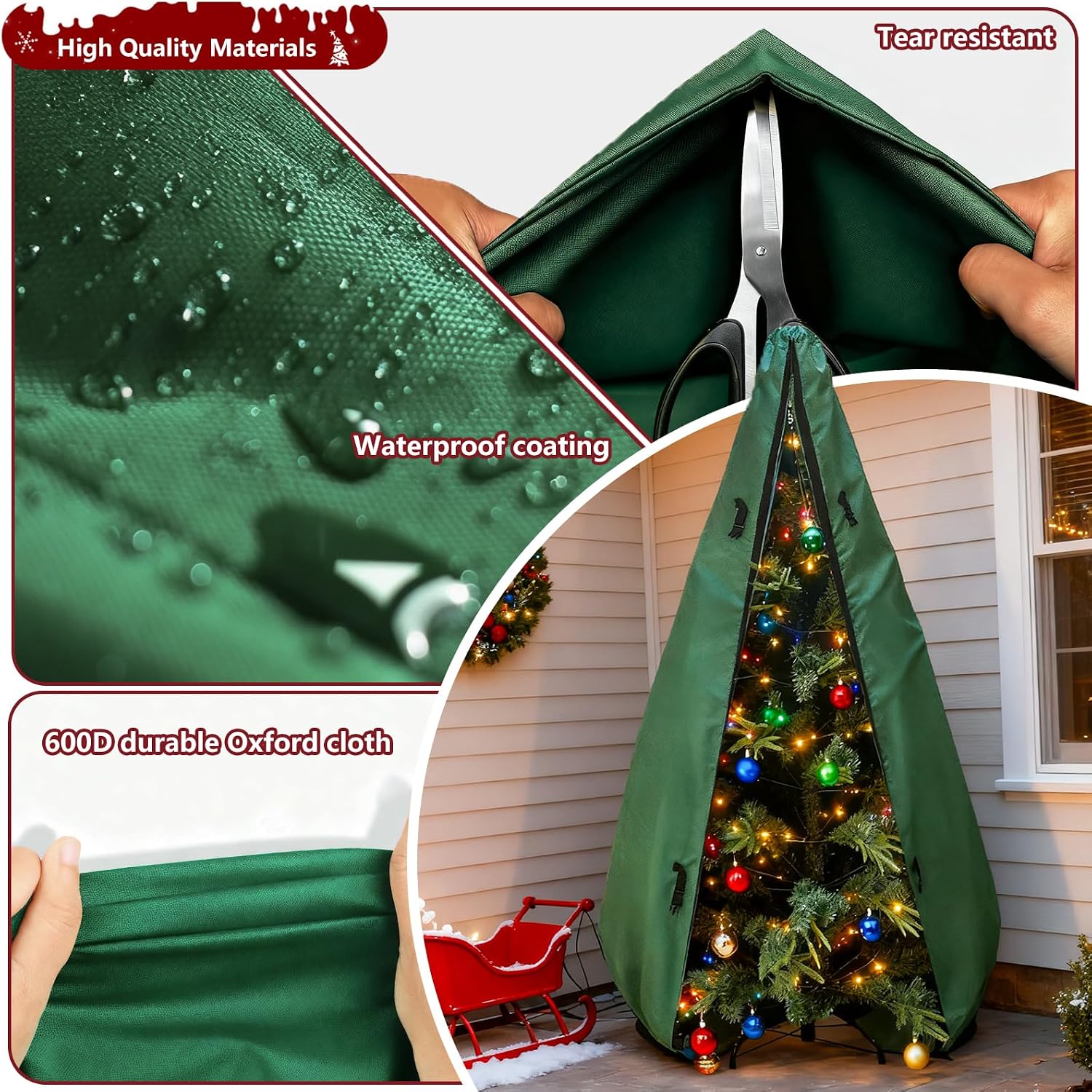 Staande Kerstboom Opbergtas 7, - Christmas Tree Artificial recensie en prijs