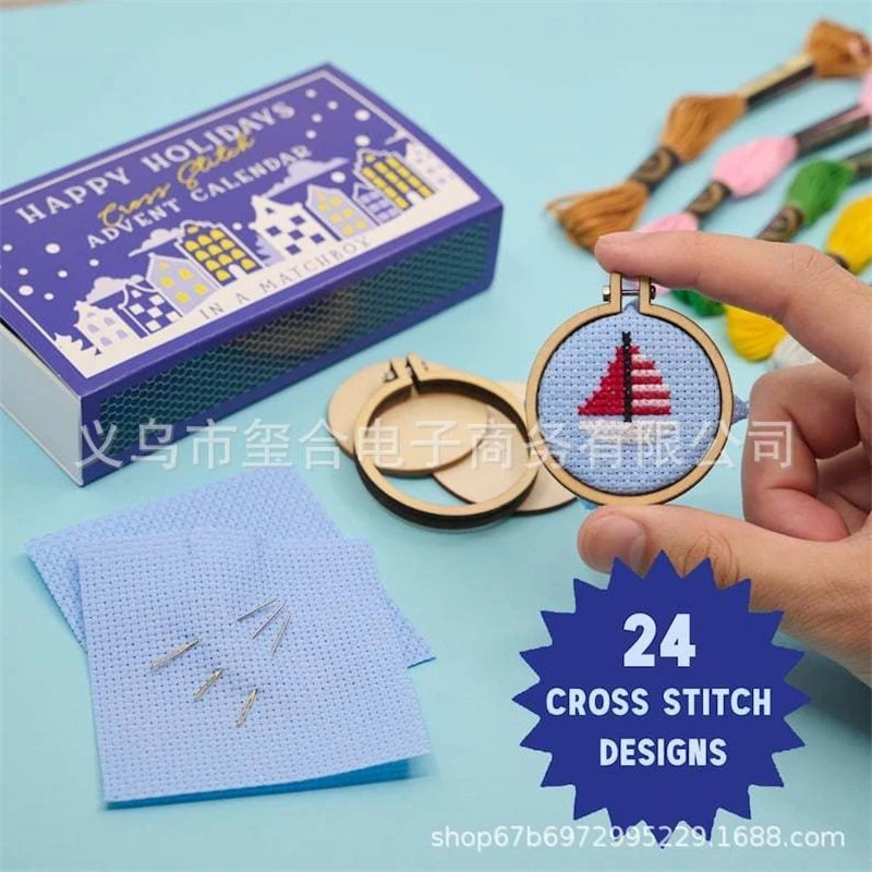 24-dagen Countdown Cross Stitc - Advent Calendar Gift recensie en prijs