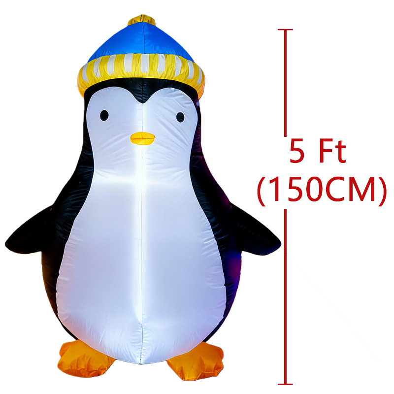 1,5M Kerstpinguïn Opblaasbaar  - Christmas Lights Outdoor recensie en prijs