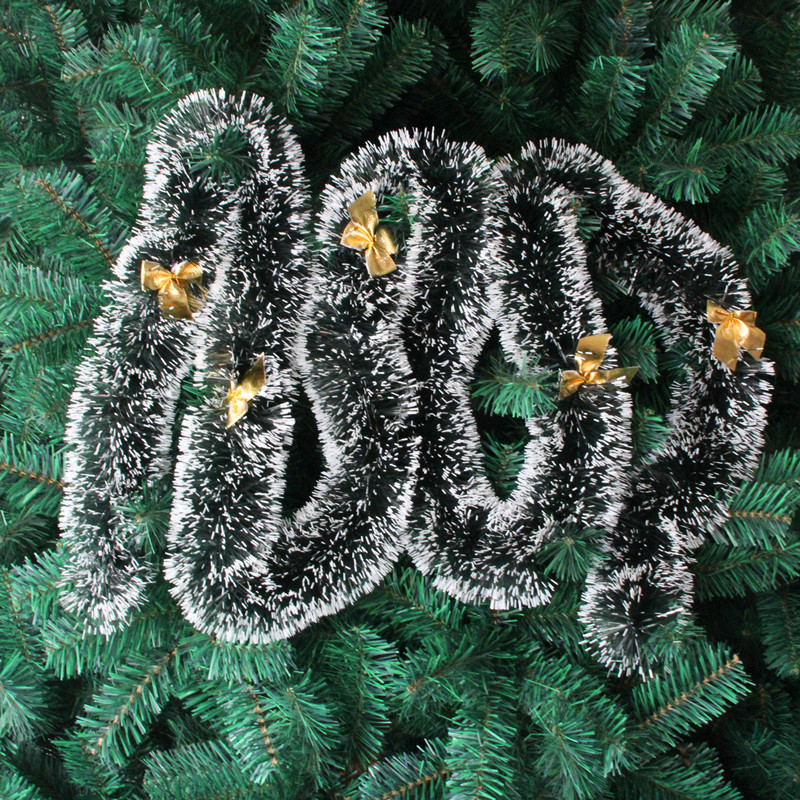 2M LED-licht Kerstgirlande Gla - Tinsel Garland Decoration recensie en prijs